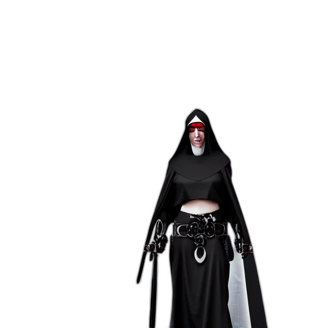 staff, dress, jacket, mask transparent PNG cut-out