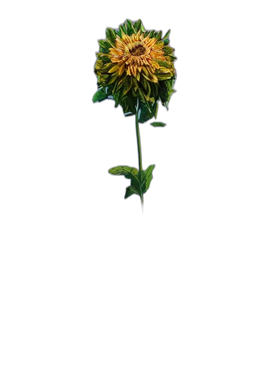 flower, crown, staff, weapon transparent PNG cut-out