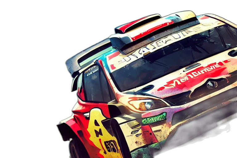 car, 3d render, concept art, photorealistic transparent PNG cut-out