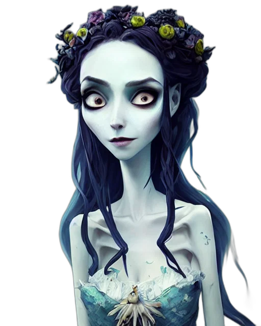 dress, jewelry, mask, face transparent PNG cut-out