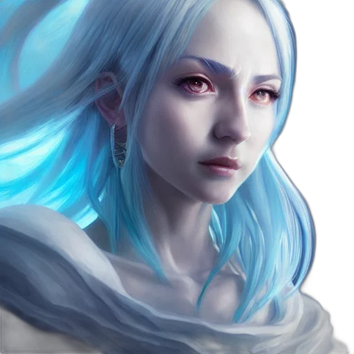face, dragon, fantasy art, photorealistic transparent PNG cut-out