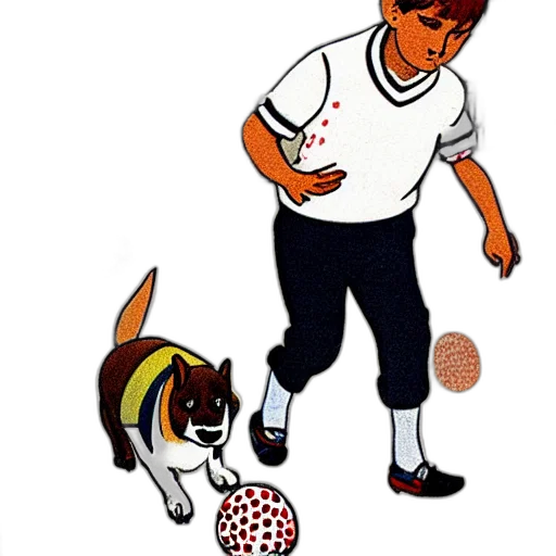 staff, animal, cartoon, pixel art transparent PNG cut-out