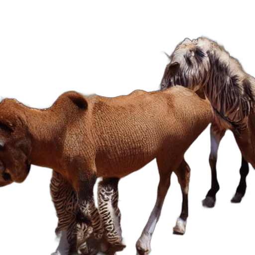 animal, hair, creature, photorealistic transparent PNG cut-out