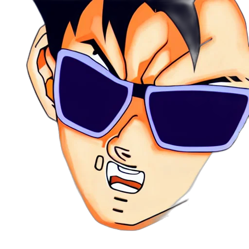 mask, cartoon, anime, 3d render transparent PNG cut-out