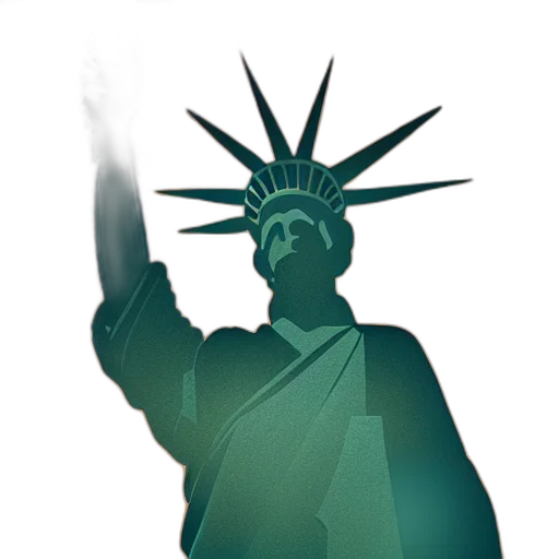 staff, vaporwave, 3d render, concept art transparent PNG cut-out
