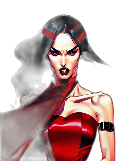 comic book art, concept art, fantasy art, pixel art transparent PNG cut-out