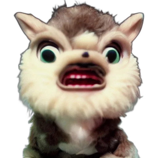 creature, animal, staff, face transparent PNG cut-out