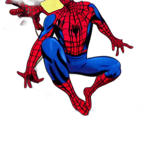mask, animal, jacket, comic book art transparent PNG cut-out