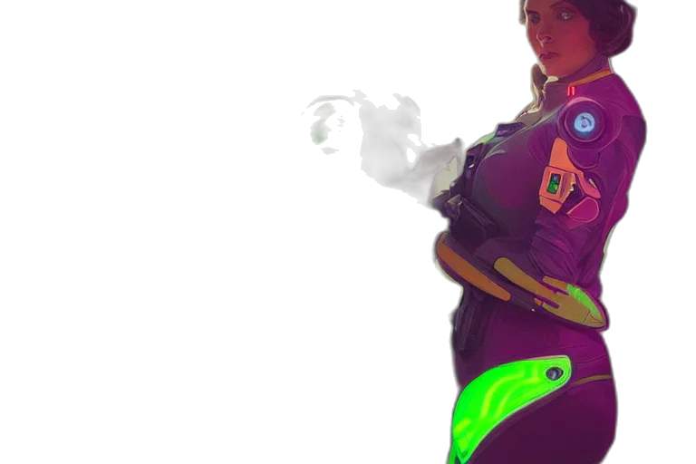 weapon, robot, sword, staff transparent PNG cut-out