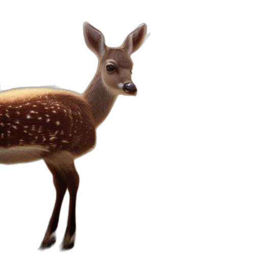 animal, creature, crown, 3d render transparent PNG cut-out