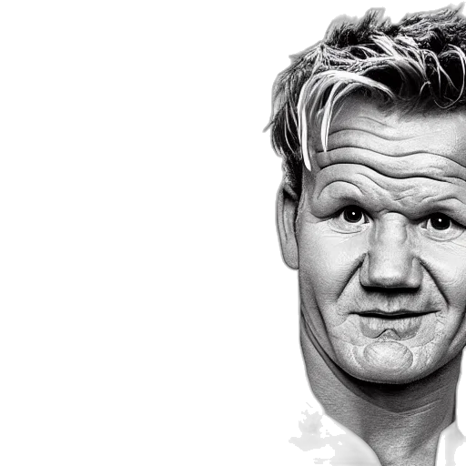 face, photorealistic, cartoon, gordon transparent PNG cut-out