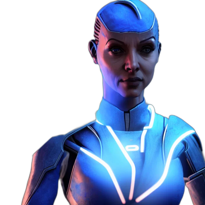 robot, concept art, 3d render, comic book art transparent PNG cut-out