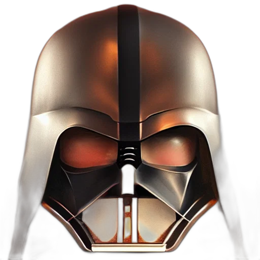 mask, photorealistic, concept art, 3d render transparent PNG cut-out