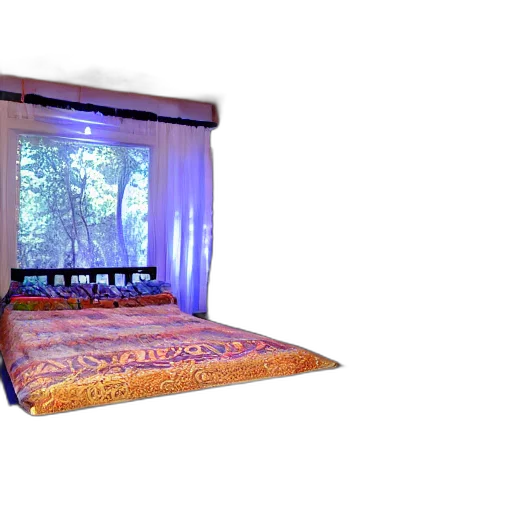 furniture, 3d render, forest, chapathi transparent PNG cut-out