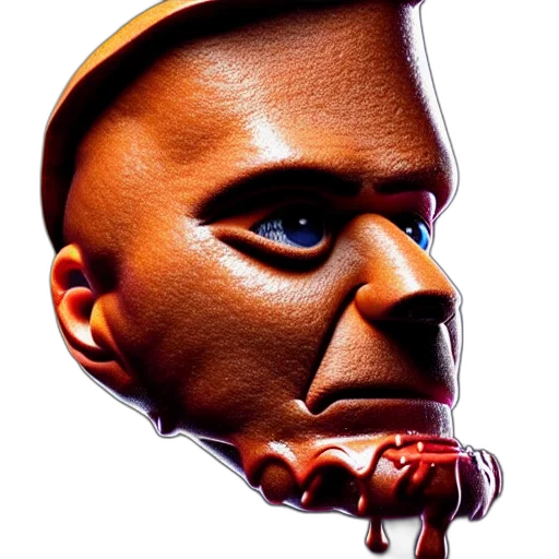 face, mask, robot, creature transparent PNG cut-out