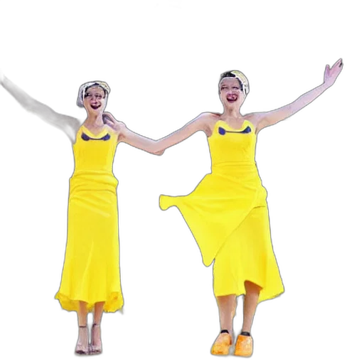 dress, 3d render, concept art, ukraine transparent PNG cut-out
