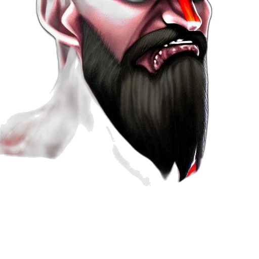 face, mask, creature, concept art transparent PNG cut-out