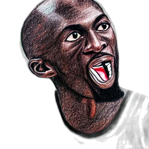 face, creature, cartoon, photorealistic transparent PNG cut-out