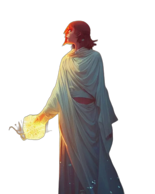 staff, sword, jacket, concept art transparent PNG cut-out
