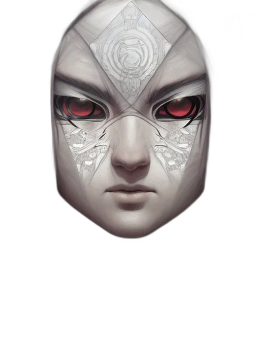 mask, face, jewelry, creature transparent PNG cut-out