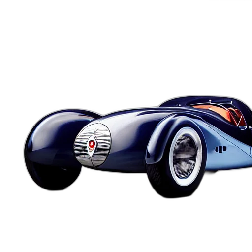 car, 3d render, concept art, photorealistic transparent PNG cut-out