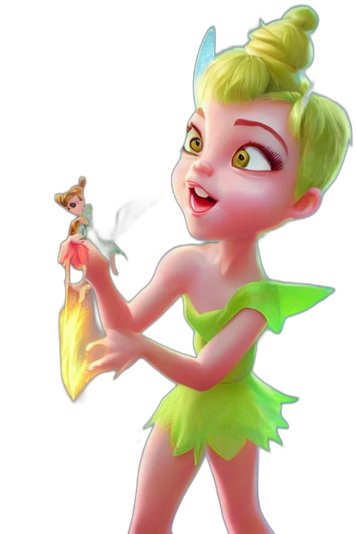 staff, jewelry, dragon, 3d render transparent PNG cut-out