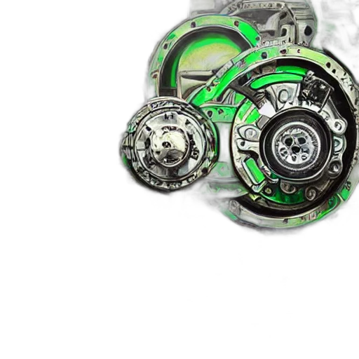 jewelry, car, weapon, 3d render transparent PNG cut-out