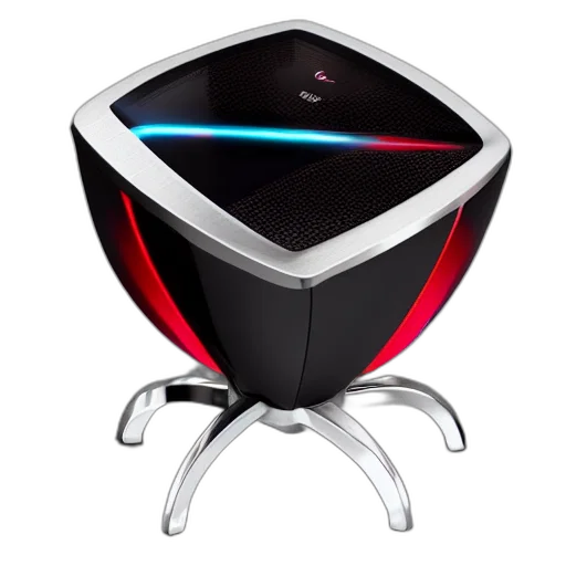 robot, furniture, 3d render, concept art transparent PNG cut-out