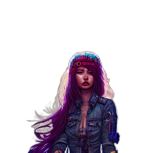 jacket, face, hair, hat transparent PNG cut-out