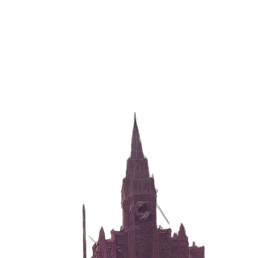 building, crown, staff, sword transparent PNG cut-out