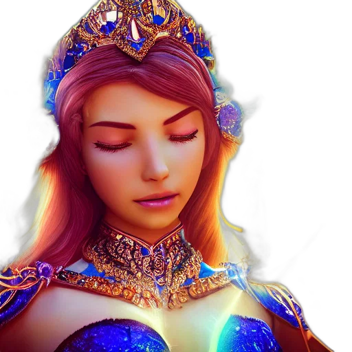 crown, jewelry, fantasy art, concept art transparent PNG cut-out