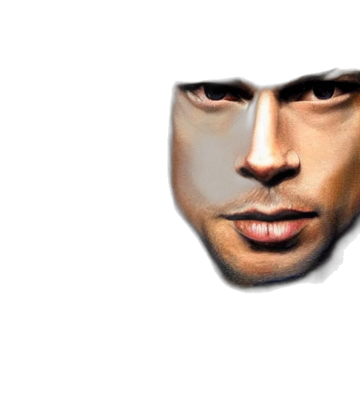 face, mask, hat, shoes transparent PNG cut-out