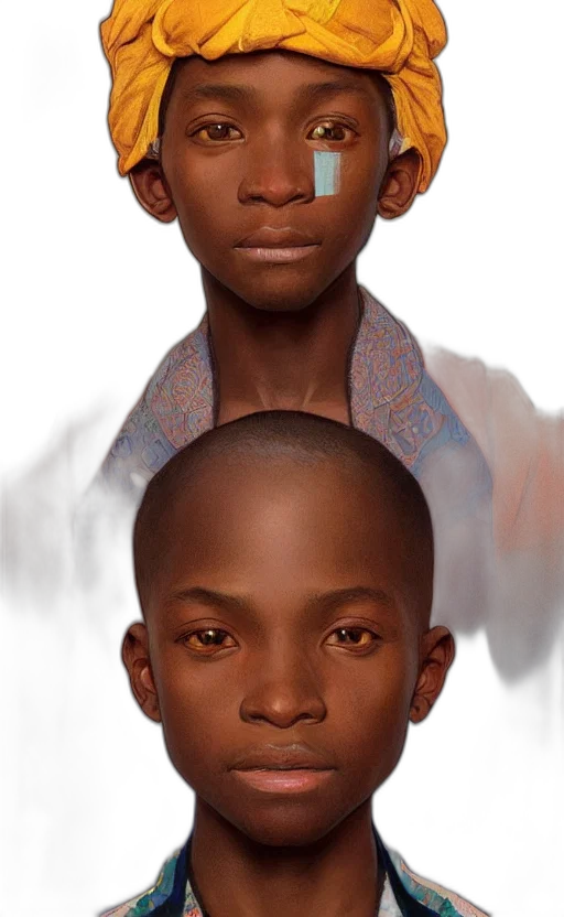 face, photorealistic, concept art, 3d render transparent PNG cut-out
