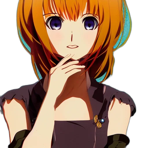 dress, face, staff, crown transparent PNG cut-out