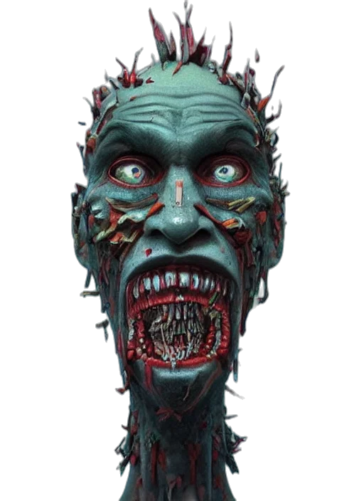 creature, face, mask, staff transparent PNG cut-out