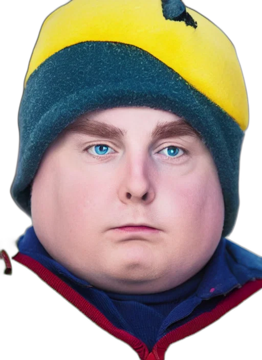 face, hat, jacket, creature transparent PNG cut-out
