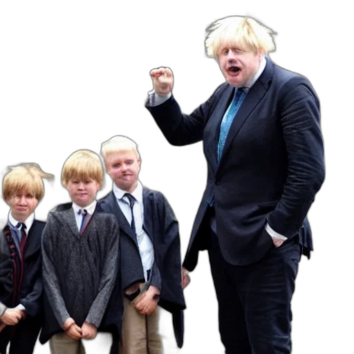 boris, johnson, wizard, attending transparent PNG cut-out