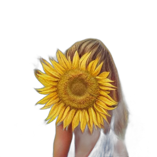 flower, dress, crown, mask transparent PNG cut-out