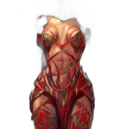 dress, creature, mask, face transparent PNG cut-out