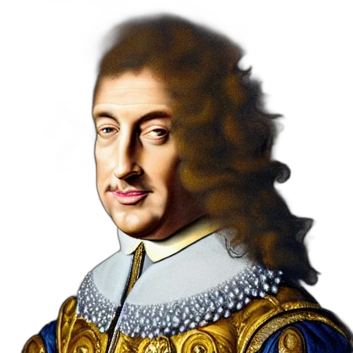 face, crown, hair, staff transparent PNG cut-out
