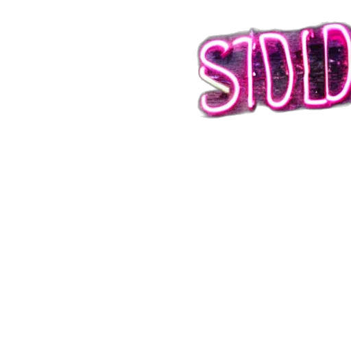 staff, 3d render, pixel art, vaporwave transparent PNG cut-out