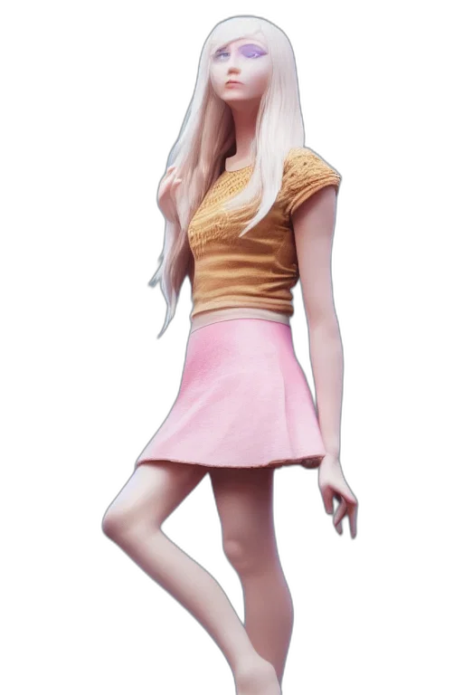 dress, concept art, 3d render, photorealistic transparent PNG cut-out
