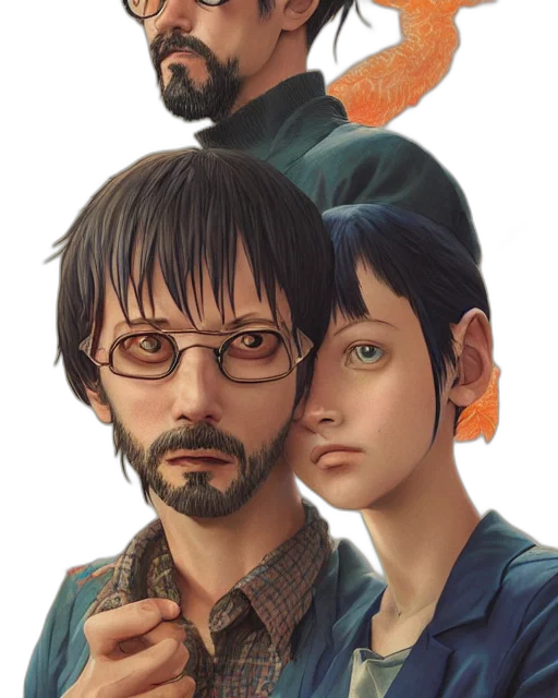 concept art, photorealistic, fantasy art, comic book art transparent PNG cut-out