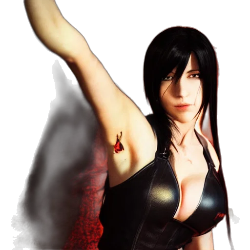 weapon, dress, photorealistic, fantasy art transparent PNG cut-out