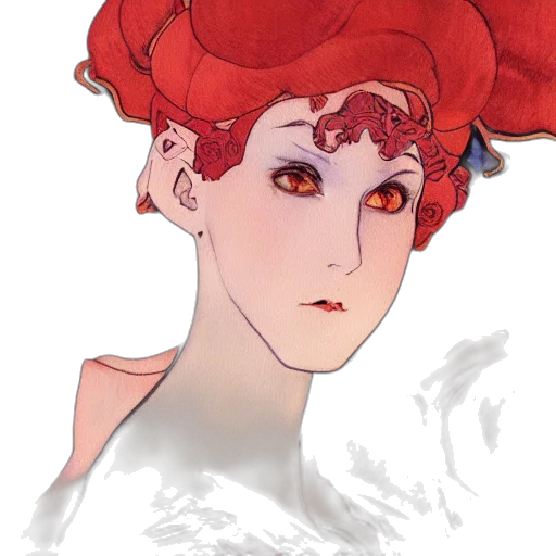 crown, hat, face, creature transparent PNG cut-out