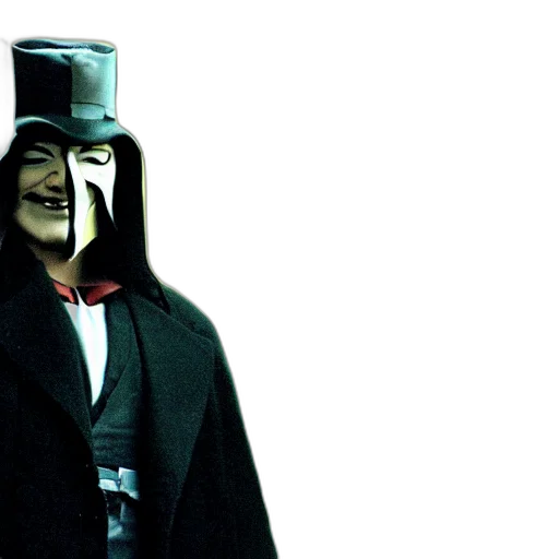mask, staff, hat, robot transparent PNG cut-out