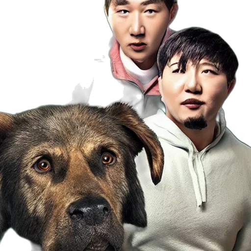animal, staff, face, photorealistic transparent PNG cut-out
