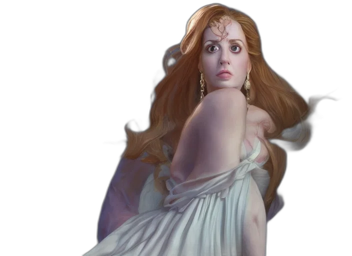 dress, creature, fantasy art, concept art transparent PNG cut-out