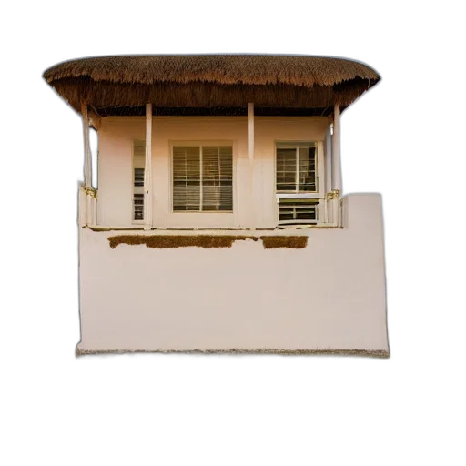 building, umbrella, furniture, staff transparent PNG cut-out