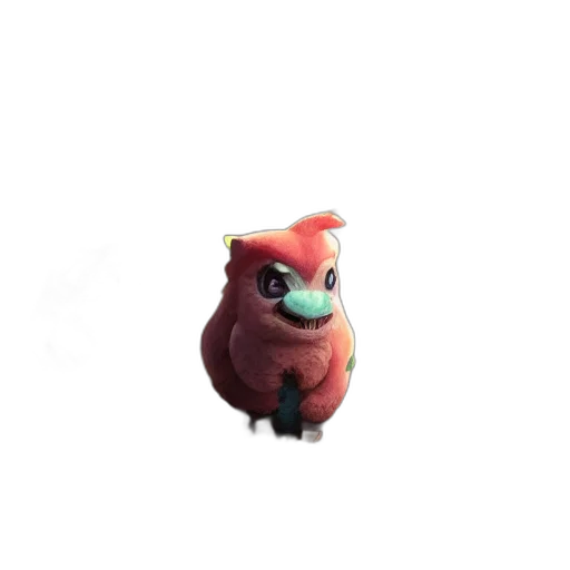 creature, animal, staff, mask transparent PNG cut-out